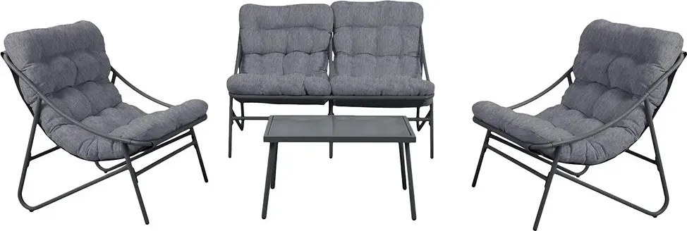 4-częściowy zestaw mebli wypoczynkowych na taras  H0-T20