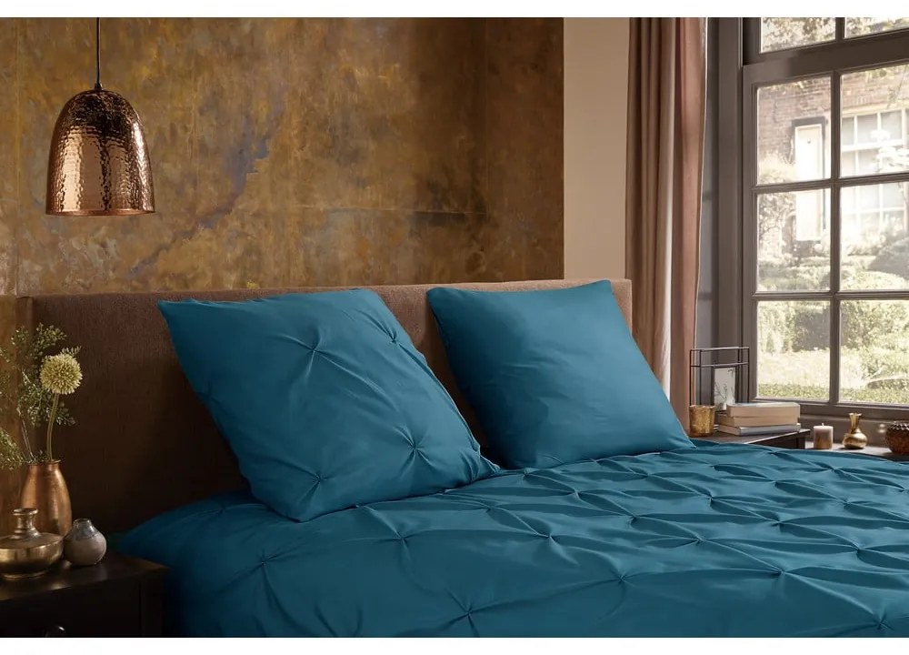 Morska pościel dwuosobowa z mikrowłókna 200x220 cm Pure Elegance – Good Morning