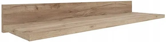Półka W Stylu Minimalistycznym Dąb Craft 80 Cm A8-B74