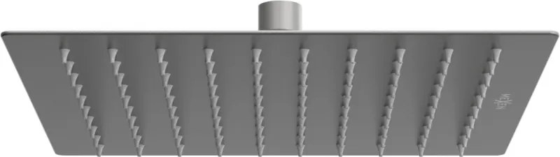 Mexen Slim deszczownica 25 x 25 cm, gun gray szczotkowany - 79125-66