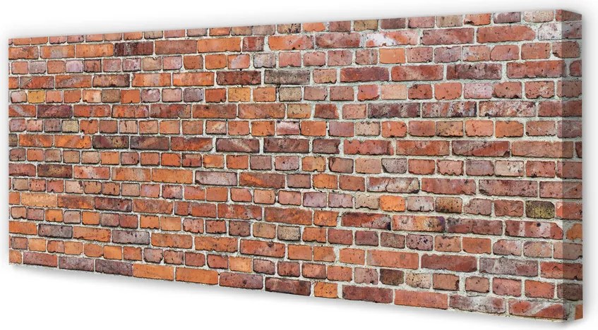 Obraz drukowany na płótnie Cegła W Stylu Retro