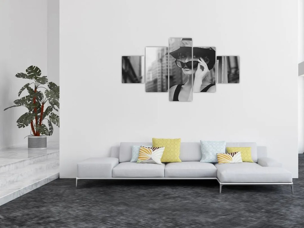 Obraz kobiety (125x70 cm)