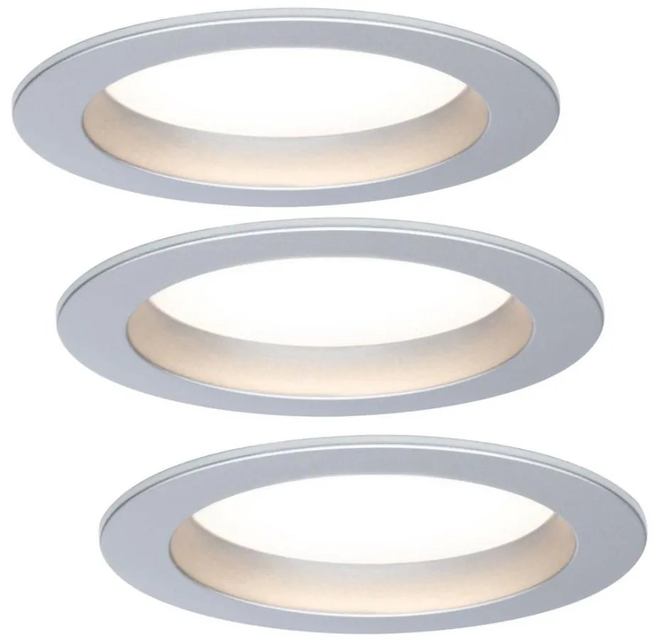 Paulmann TIP 3938 - Zestaw 3xLED/4,5W oprawa sufitowa 230V