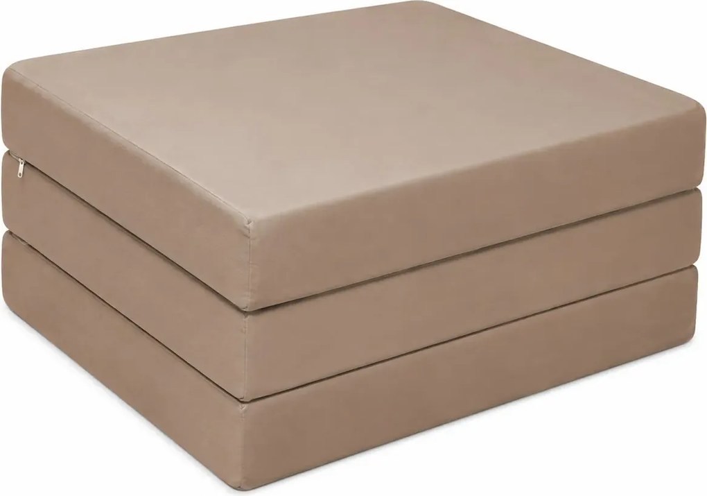 Materac 180/60 + Torba składany turystyczny tkanina Welur : Kolor tkaniny - VELVET - MG06, Rozmiar - 180/60/10, Typ tkaniny - Velvet