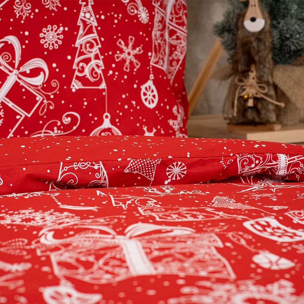 4Home Pościel bawełniana Gift, 140 x 200 cm, 70 x 90 cm