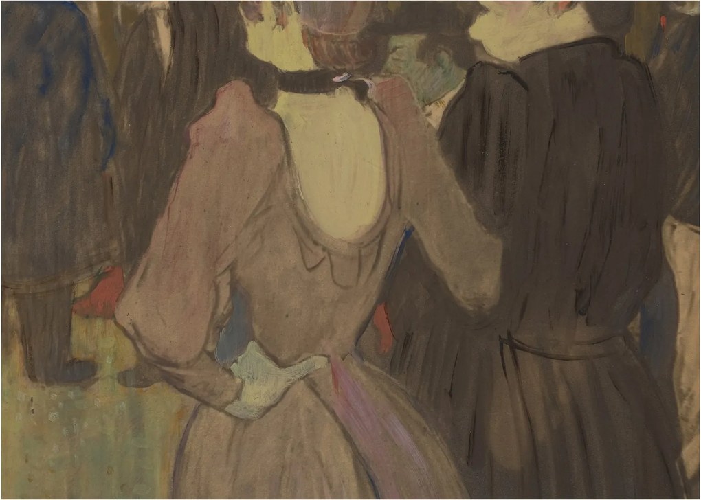 Obraz - Henri de Toulouse-Lautrec, La Goulue and Her Sister, reprodukcje (70x50 cm)