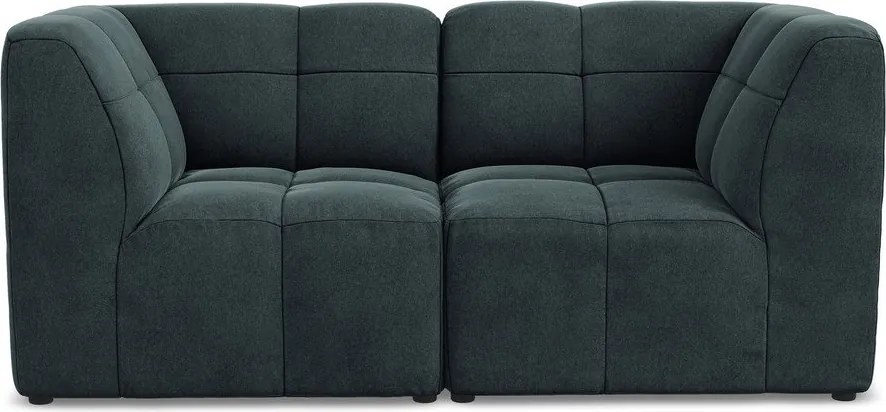 Niebieska aksamitna sofa 180 cm Aloha – Makamii