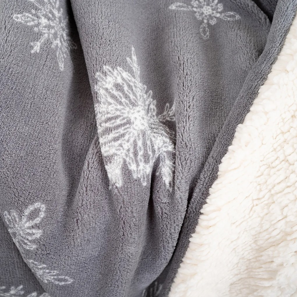 4Home Koc z barankiem Silent Snowfall, 150 x 200 cm