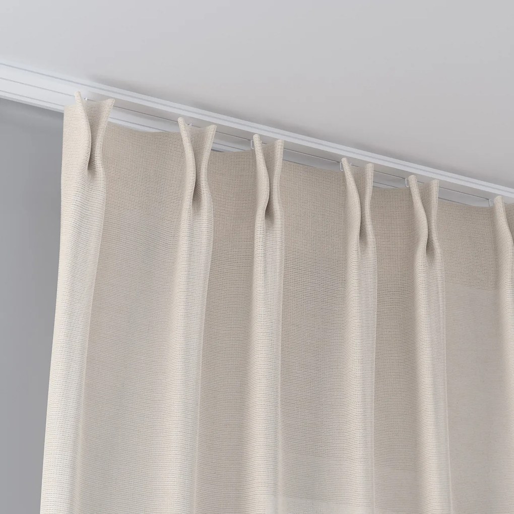 Zasłona na haczykach flex podwójnych