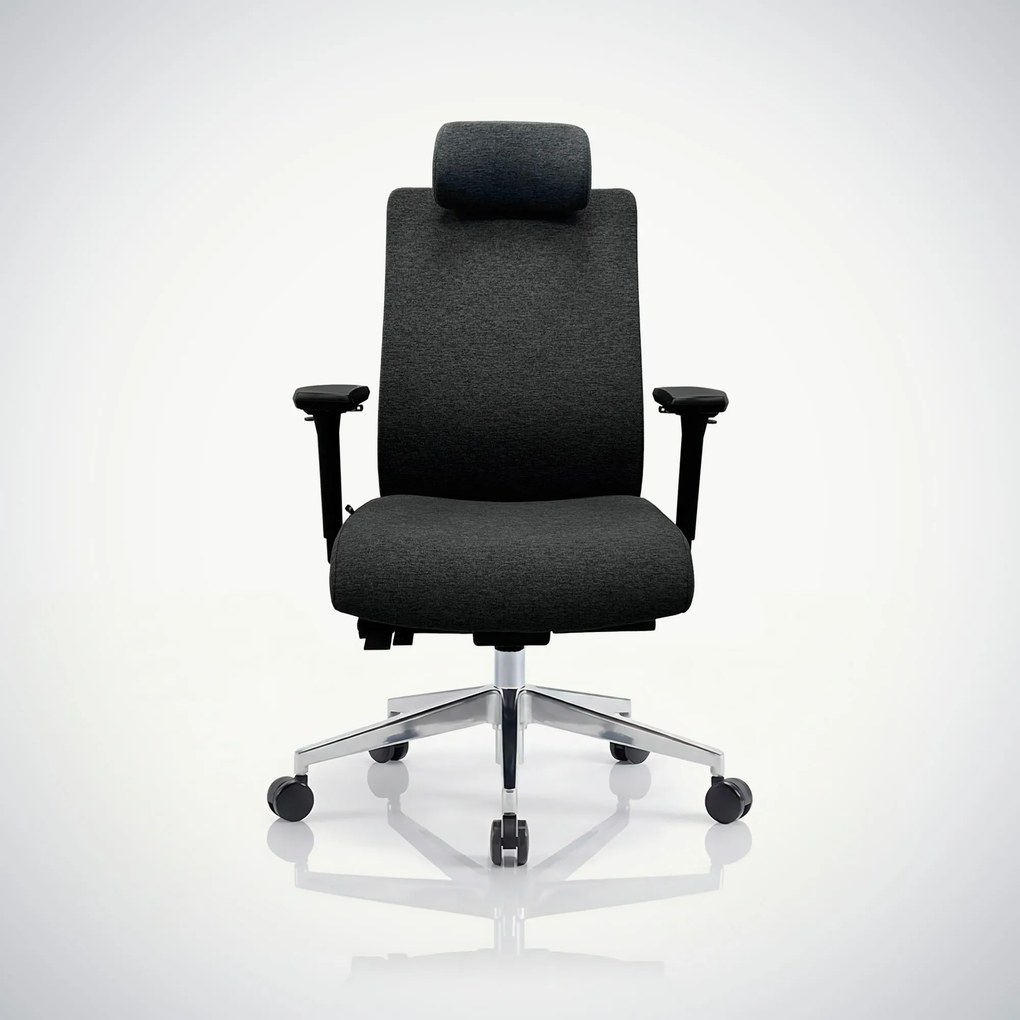 Fotel biurowy ergonomiczny czarny VECTOR