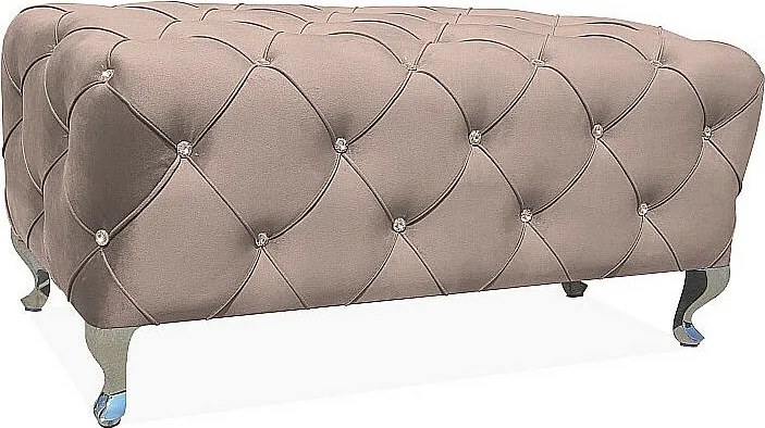 Ławka HESTIA VELVET beżowa