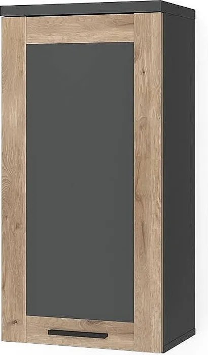 Szafka łazienkowa antracyt 40.3x27.9x79.6 niko