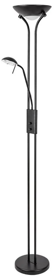 Brilagi - Lampa stojąca SCARLETT z funkcją ściemniania 1xR7s/230W/230V + 1xG9/40W czarna