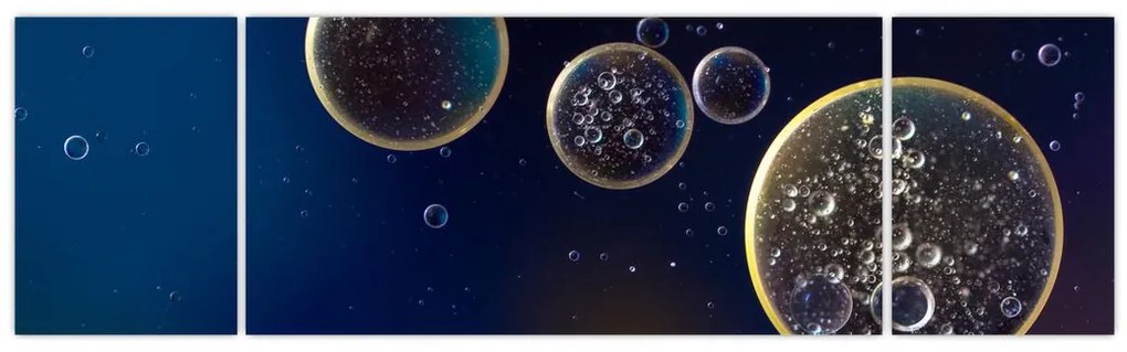 Obraz bąbelków (170x50 cm)