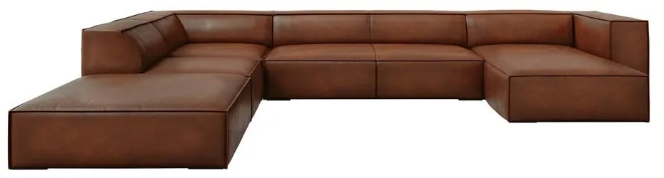 Koniakowy skórzany narożnik (lewostronny) Madame – Windsor &amp; Co Sofas