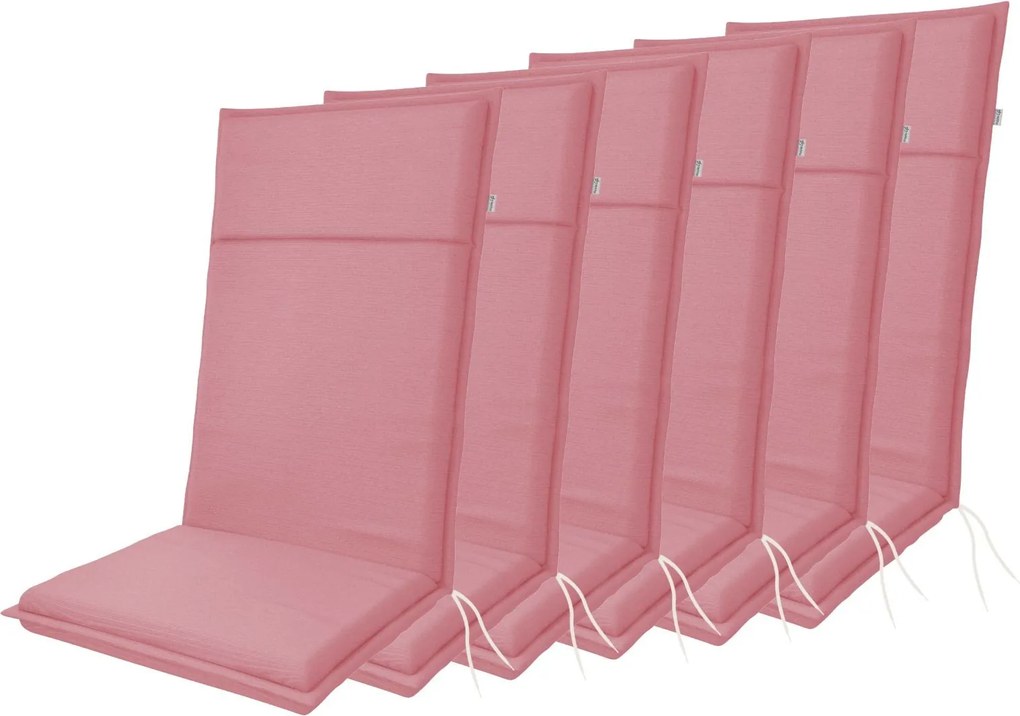 Doppler LIFE 5355 wysoki - zestaw 6 szt. - poduszki na fotele i krzesła