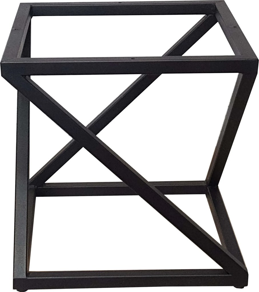 Pufa ZOA tkanina Welur loft ławka podnóżek metal : Kolor Stelaża - Czarny , Kolor tkaniny - VELVET - MG19, Typ tkaniny - Velvet