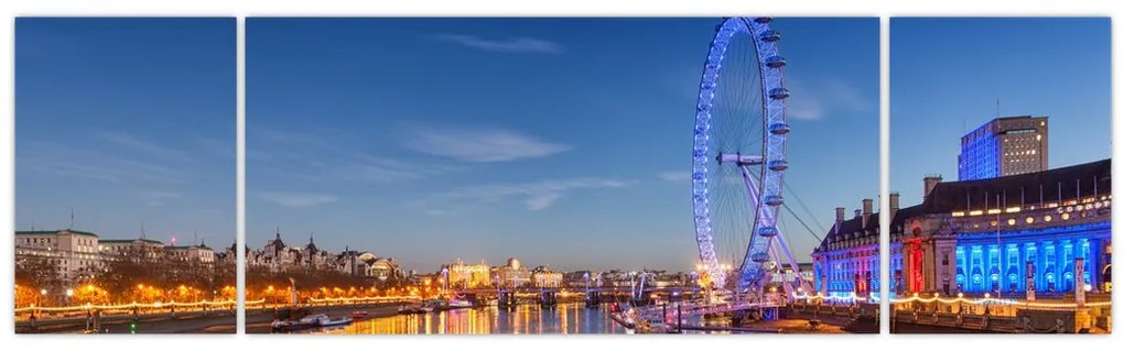 Obraz London Eye (170x50 cm)