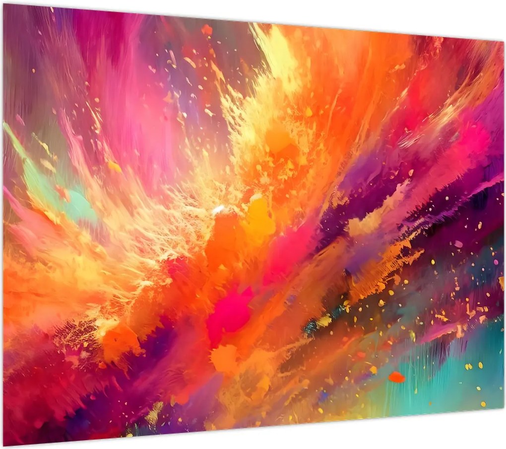 Obraz - Dynamiczna abstrakcja (70x50 cm)
