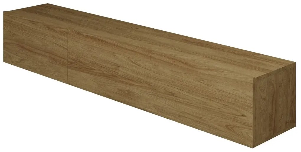 Szafka RTV GABI 180cm dąb hikora wisząca KOCOT MEBLE