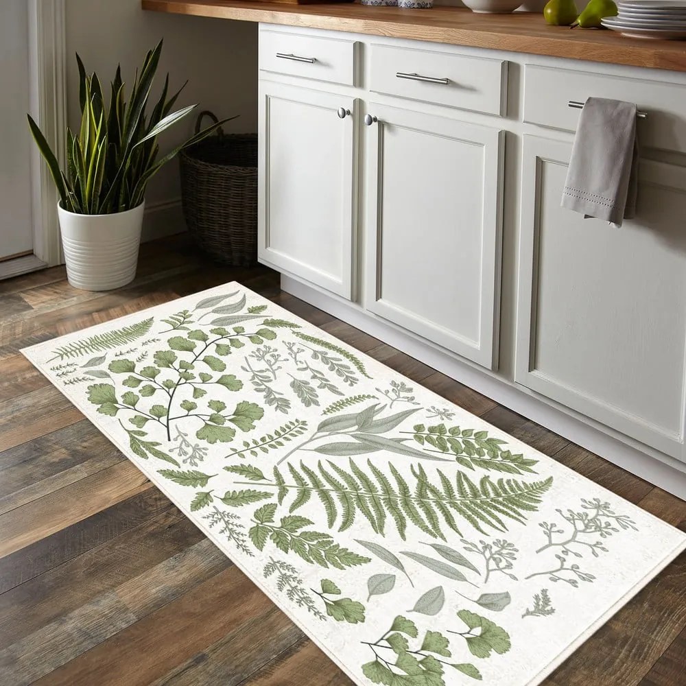 Chodnik Oyo Concept Leaves, 80x150 cm