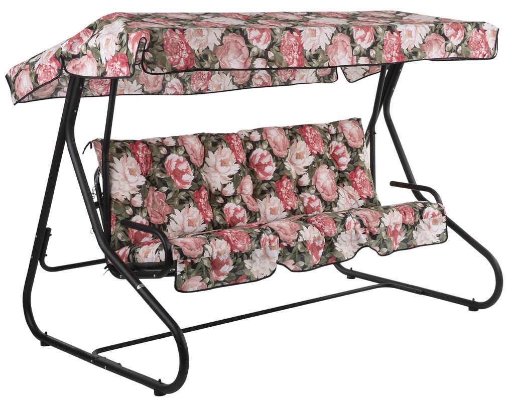 Poduszki na huśtawkę 170 cm z daszkiem Parma / Milano A101-23PB PATIO