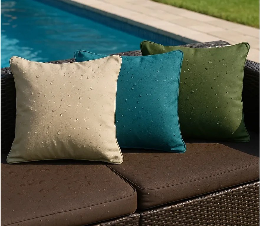 Poduszka ogrodowa CALINO 45x45 cm, lazurowy