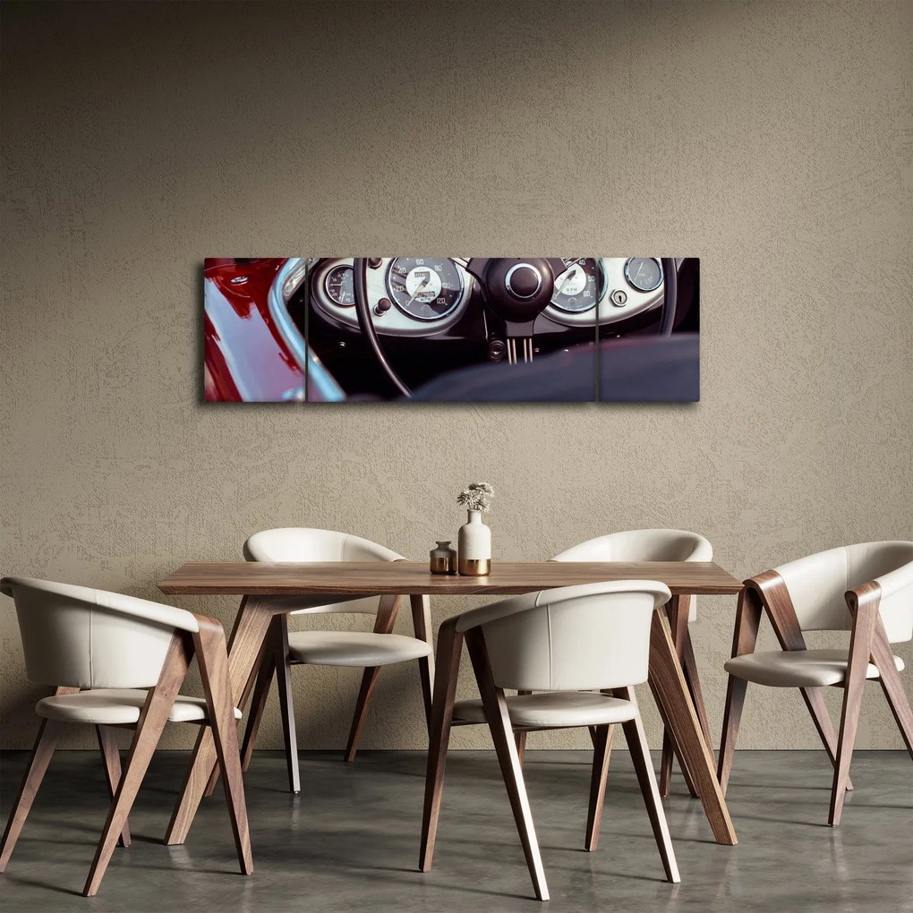 Obraz - Szczegół samochodu (170x50 cm)
