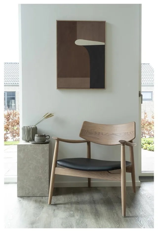 Czarny fotel Olvera – House Nordic