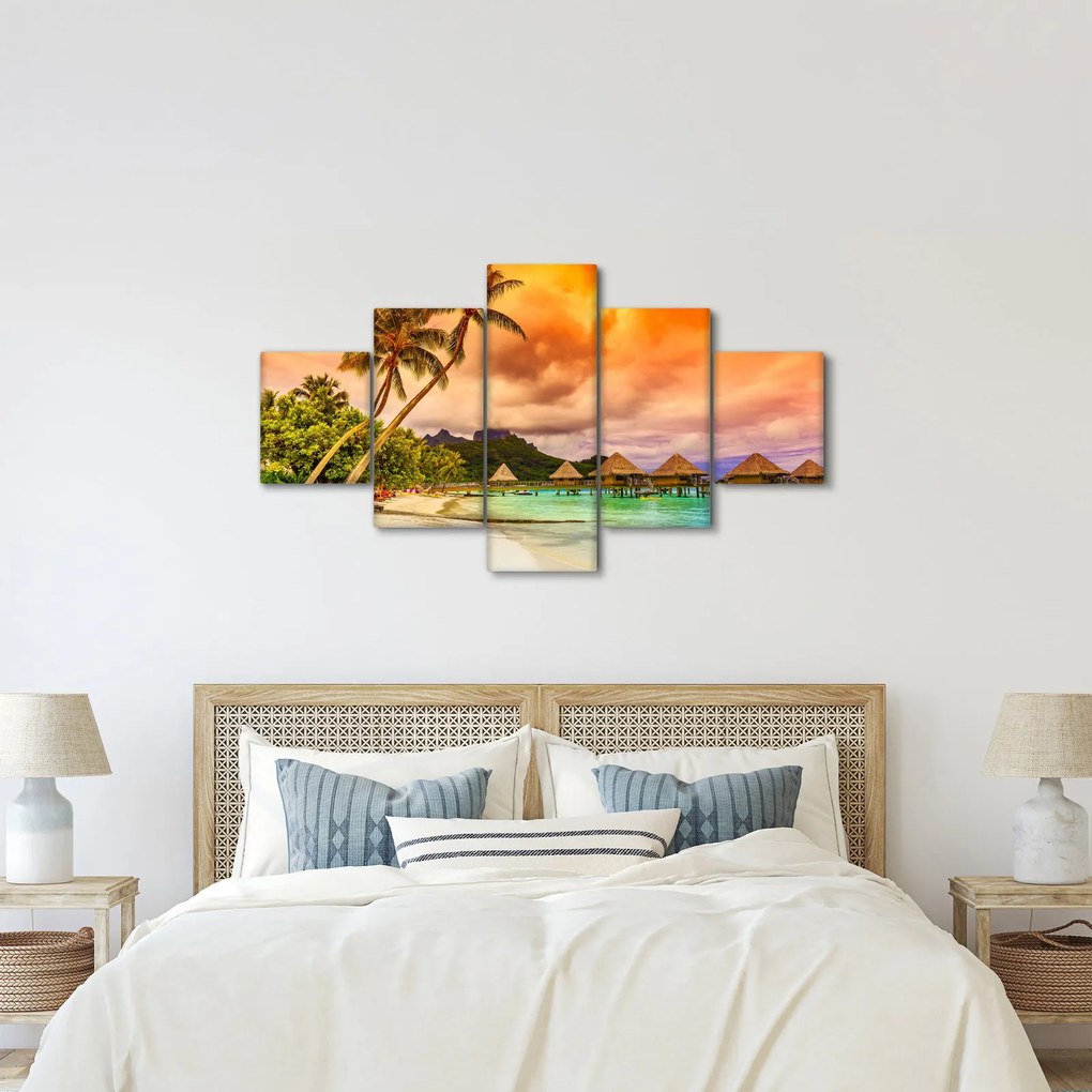 Obraz - Bora Bora Island (125x70 cm)