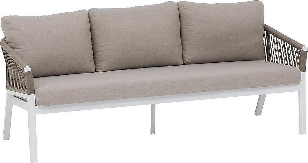 Zestaw aluminiowy dla 5 osób COLUMBIA (biały)