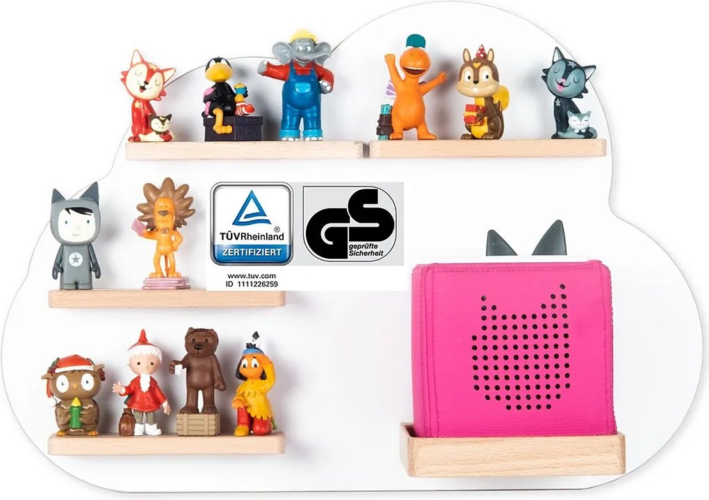 Shelf Wood Cloud Toniebox Tonies — dodatkowe informacje