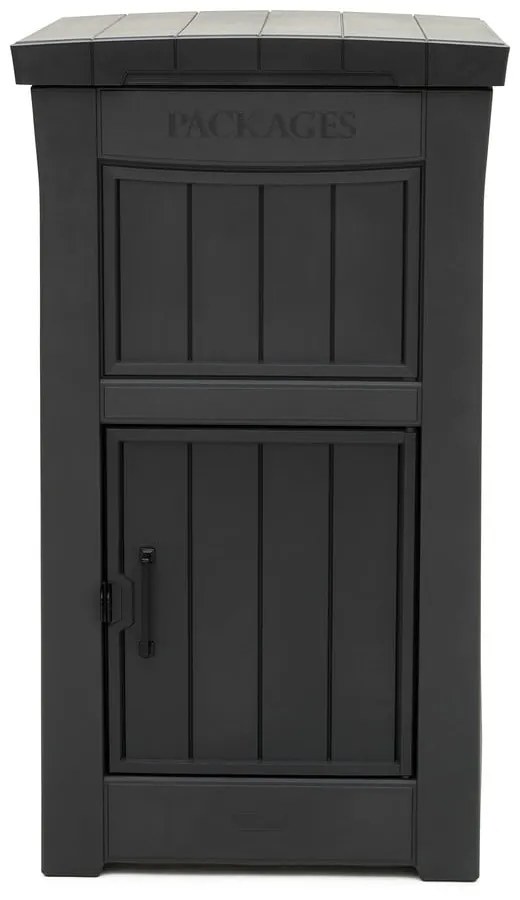 Ciemnoszara skrzynia ogrodowa Parcel – Keter