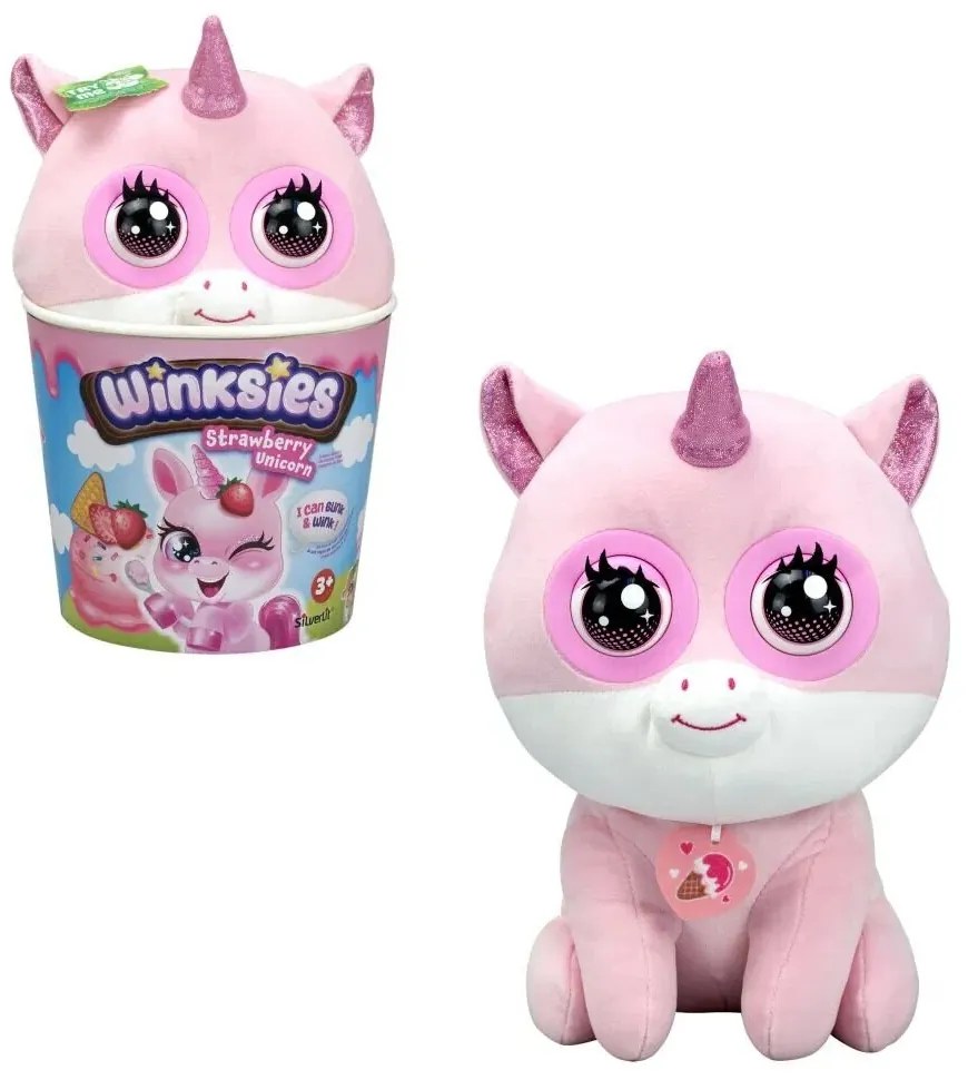Winksies - Strawberry Unicorn, różowy