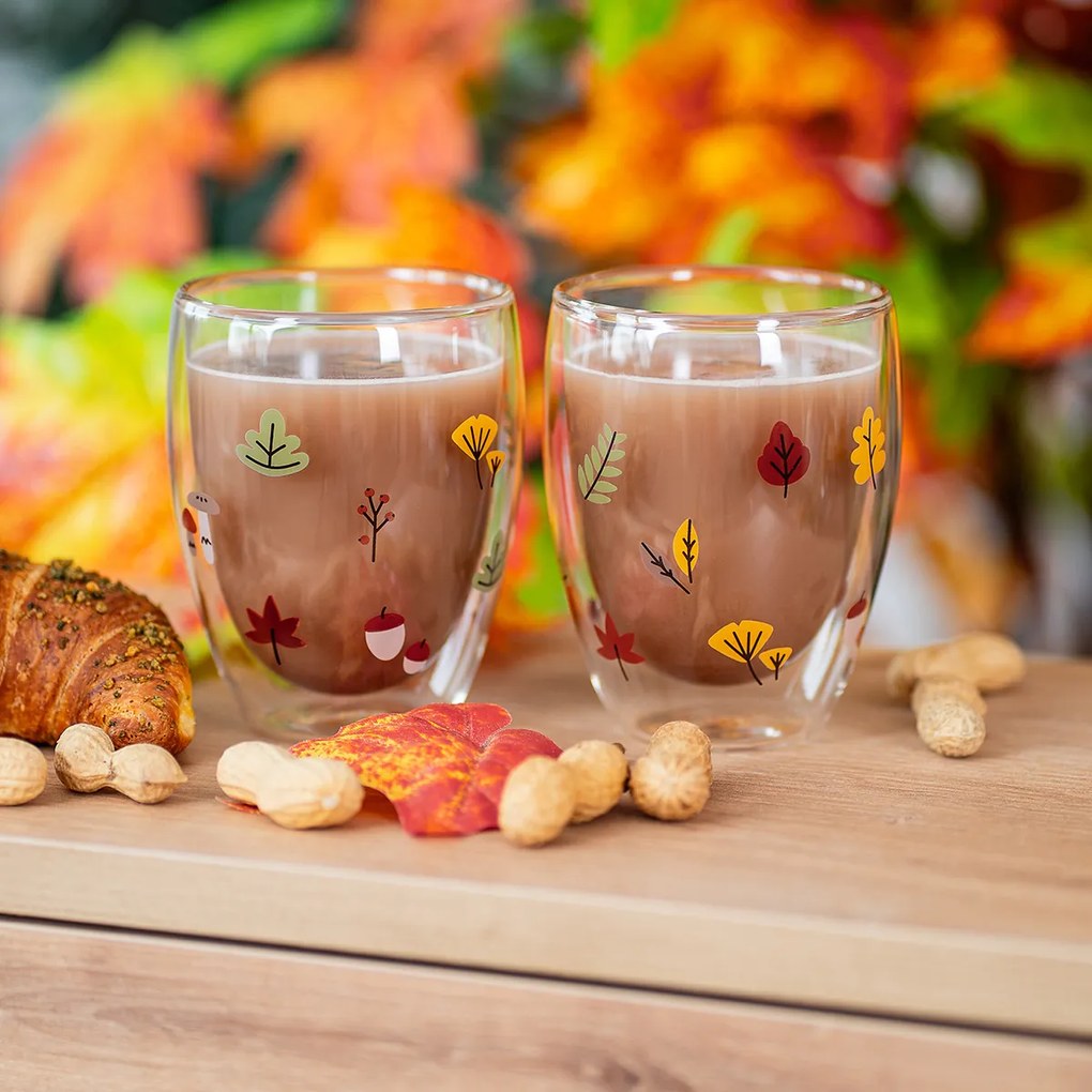 4Home Szklanka termiczna Autumn Hot&Cool 350 ml, 2 szt.