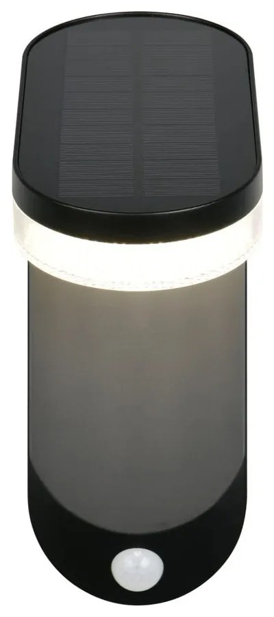 Zewnętrzna solarna lampa ścienna LED (wysokość 26 cm) Lagoas – Trio