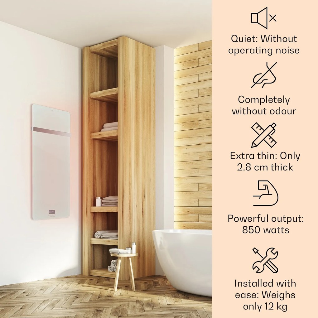 Klarstein Hot Spot Crystal IR Panel grzewczy na podczerwień
