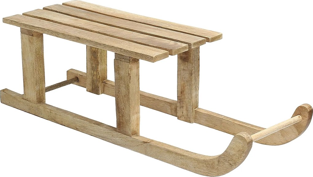 Dekoracyjne sanki Luge I 60x20x19 cm