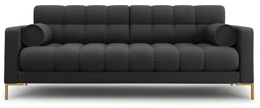 Ciemnoszara sofa 217 cm Bali – Cosmopolitan Design