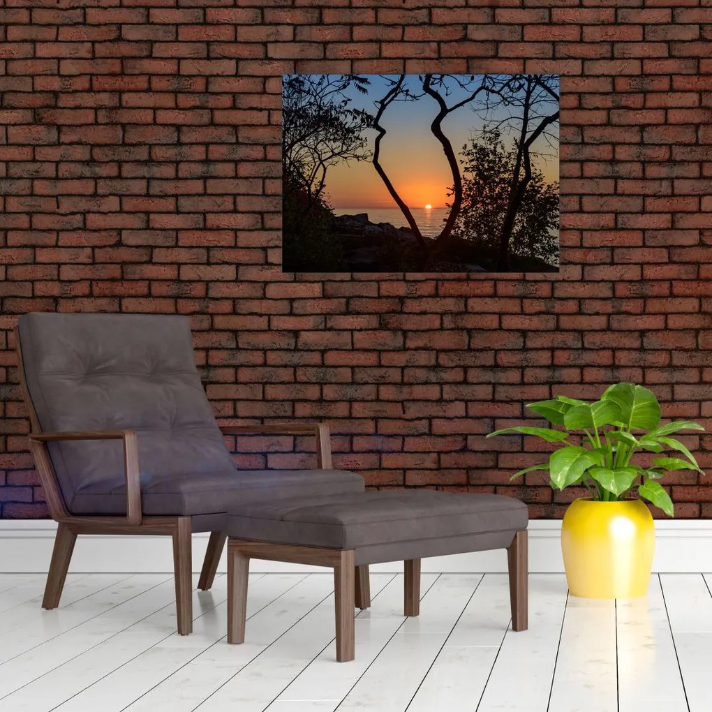 Obraz zachodu słońca (70x50 cm)
