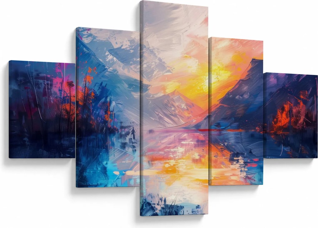 Obraz - Malarstwo krajobrazowe (125x70 cm)