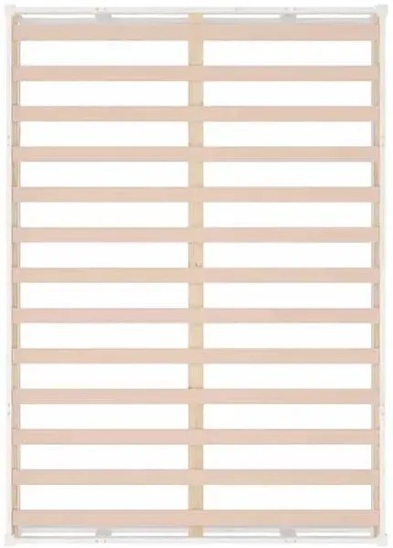 Białe łóżko z litego drewna 120x200 Z5-D12