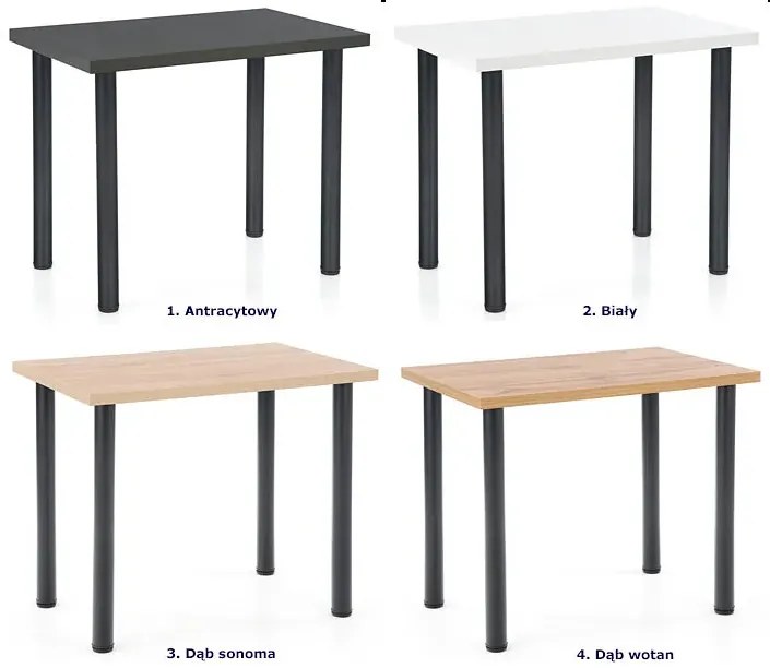 Minimalistyczny stół dąb wotan H5-H01