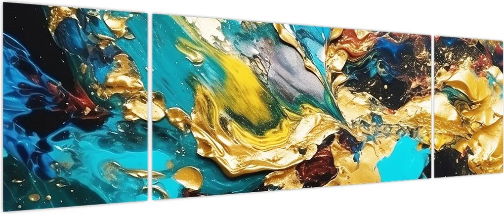 Obraz - Teksturowany obraz olejny (170x50 cm)