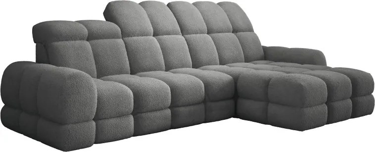 Narożnik TOLLO MINI S Prawostronny Elektryczna regulacja Anthology 18 kolor Szary WERSAL