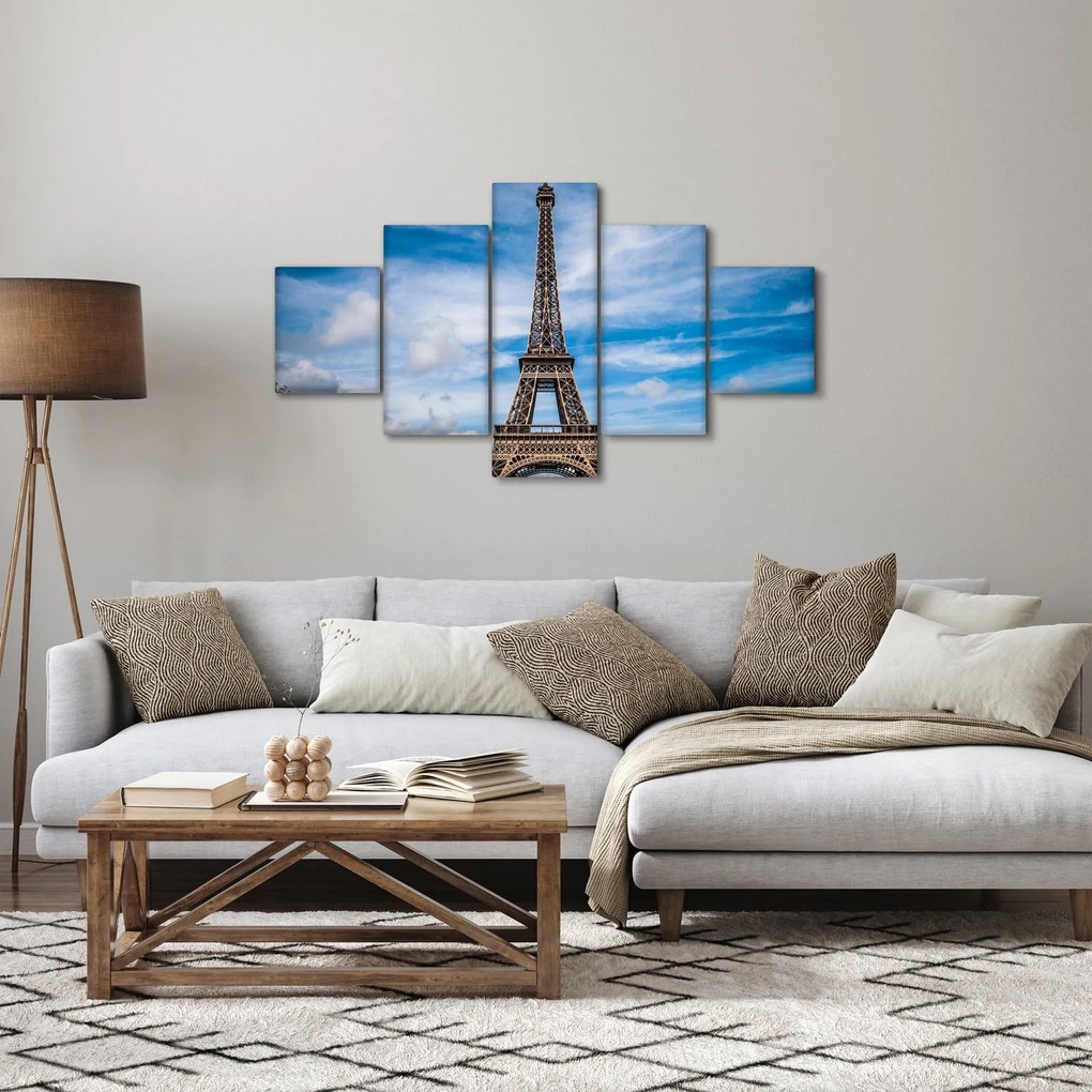 Obraz - Wieża Eiffla (125x70 cm)