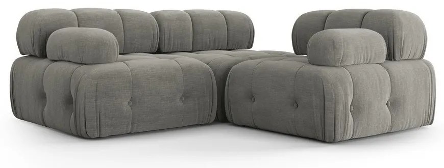 Szara sofa 288 cm Ferento – Cosmopolitan Design