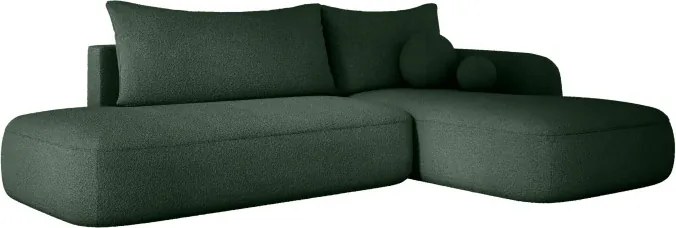 Narożnik BABU z funkcją spania układ L Prawy Tkanina NOWORNEVER 38