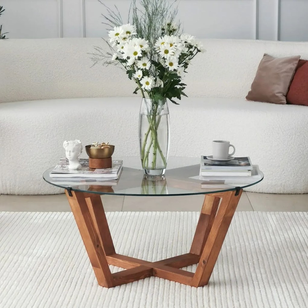 Stolik konferencyjny Lotus Wooden
