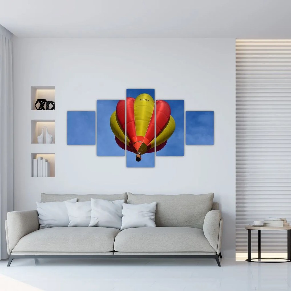 Obraz latającego balonu (125x70 cm)